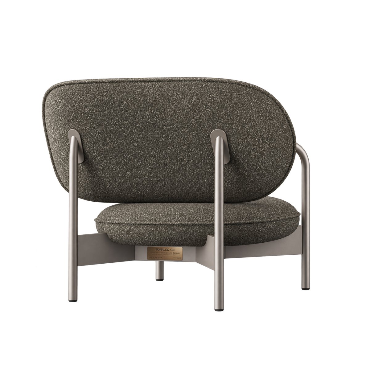 Chair No. IX — plaque fitted