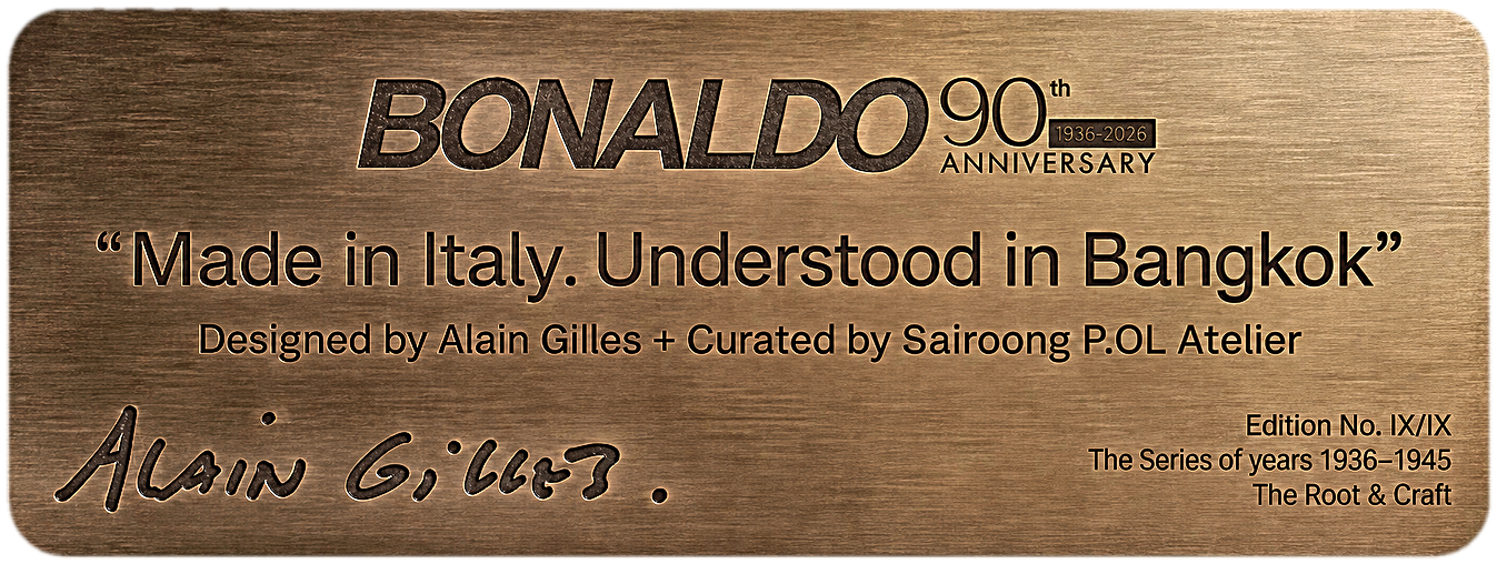Brass plaque — Edition No. IX/IX, The Series of years 1936–1945, The Root & Craft