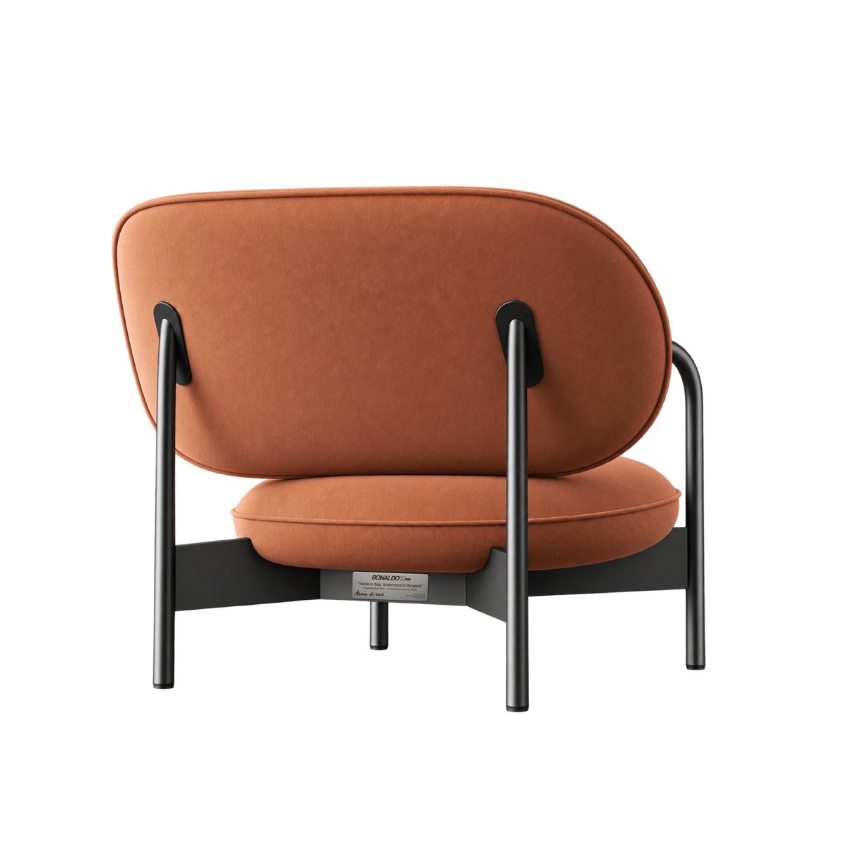 Chair No. VIII — plaque fitted