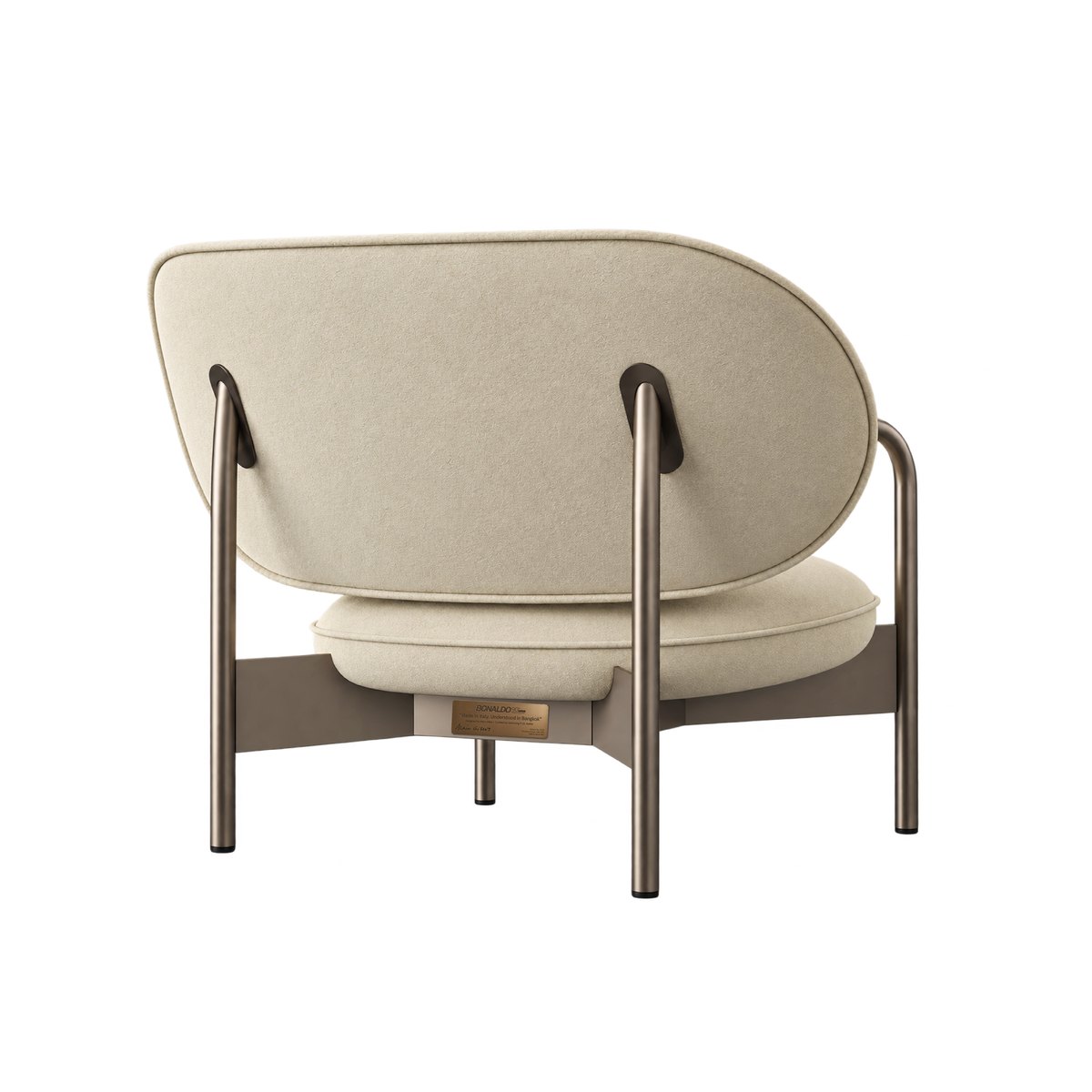 Chair No. VI — plaque fitted