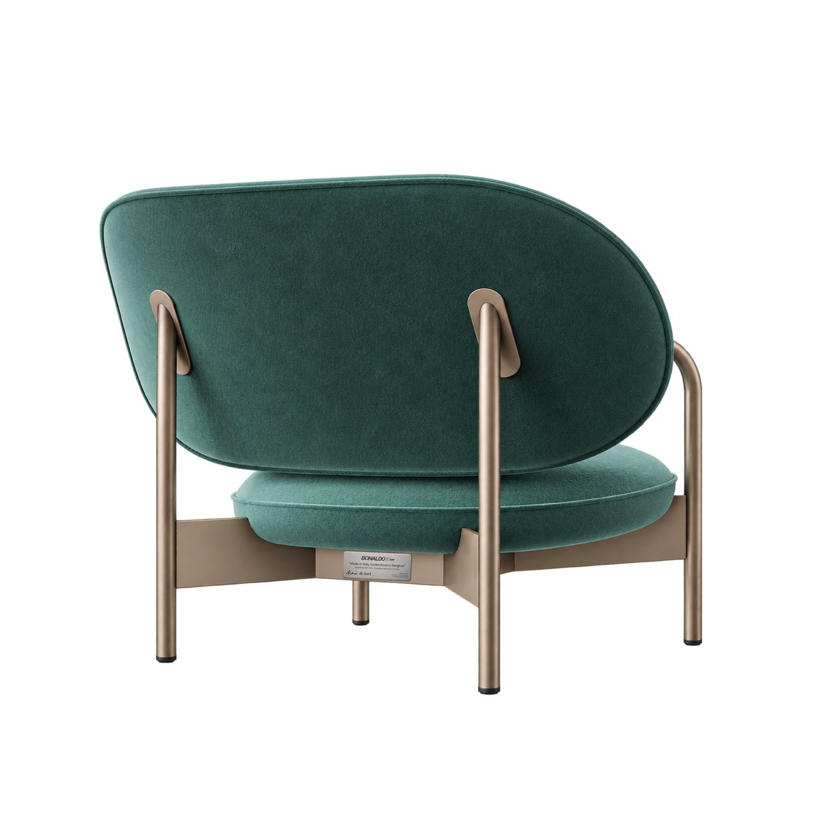 Chair No. II — plaque fitted